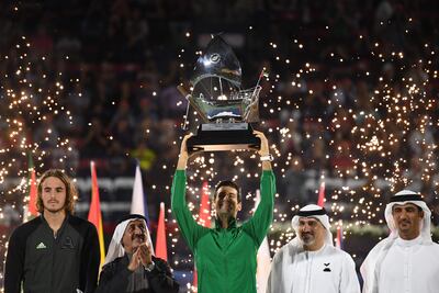 Djokovic ganó el torneo de Dubai.