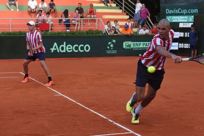 Ayed Zatar y Bruno Brítez integran el equipo nacional de Copa Davis que entre el sábado y domingo enfrenta a México en el court “Víctor Pecci” del Club Internacional de Tenis.