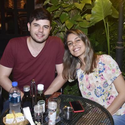 Alejandro Pérez y Paula García.