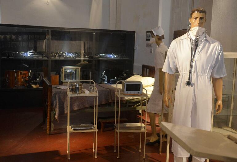Parte del Museo del Hospital de Clínicas. (Foto: Silvio Rojas, ABC Color)