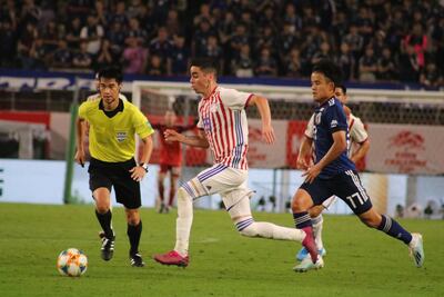 Paraguay no jugó bien y cayó en el amistoso ante Japón en Kashima.
