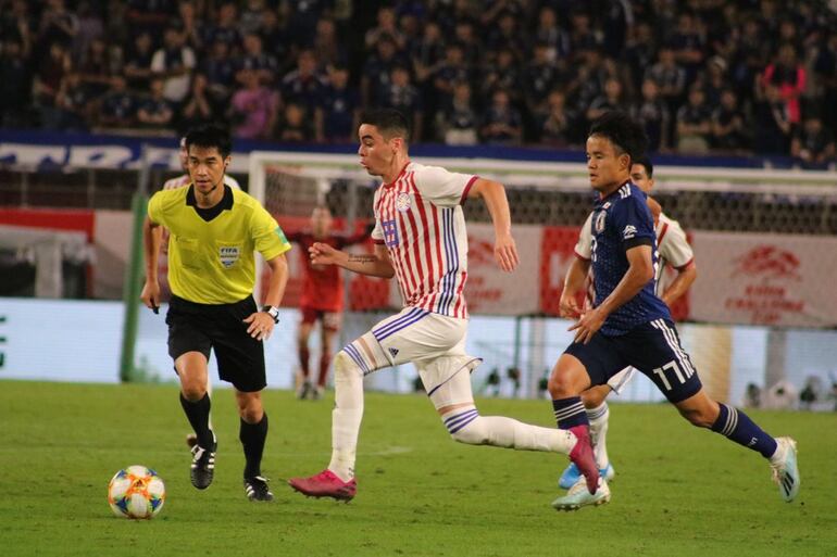 Paraguay no jugó bien y cayó en el amistoso ante Japón en Kashima.