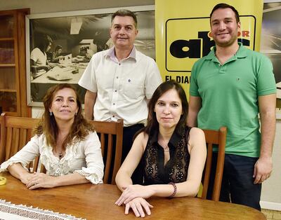 Marta Ochipinti, Viviana Ruggero, Juan Gorostiaga Pappalardo y Vincenzo Liguore.