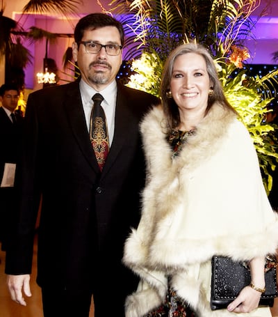 Mario Camperchioli y Soledad de Camperchioli.