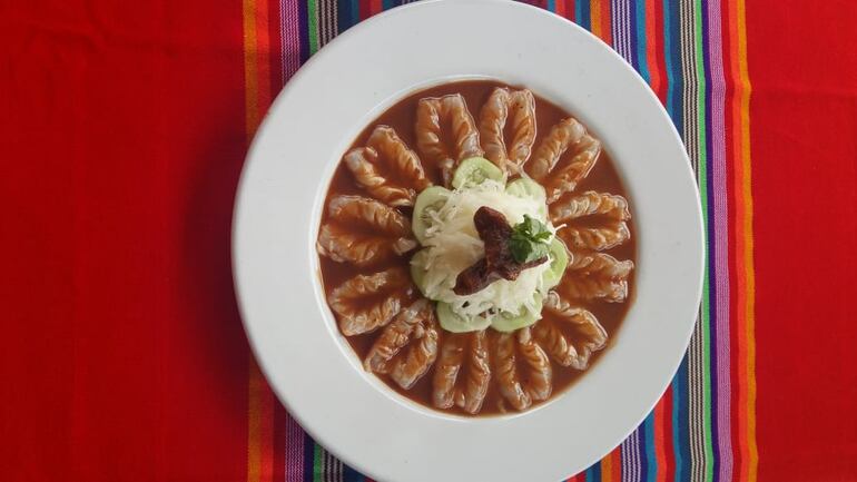 Aguachile - Restaurante Las Palmas en San Francisco.