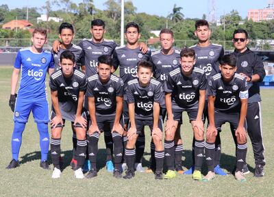 Olimpia Sub 15, uno de los tres líderes de la categoría.