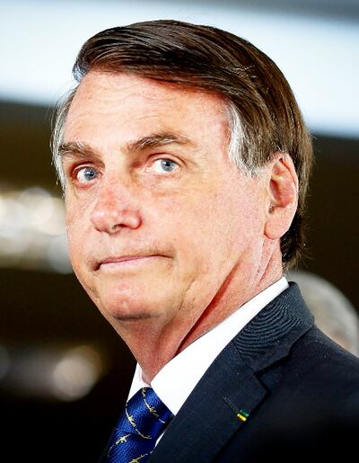 Jair Bolsonaro, presidente del Brasil, dijo que atenderá el pedido argentino de ayudarlo ante el FMI.