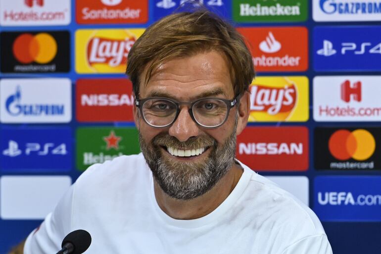 Jürgen Klopp en conferencia de prensa.