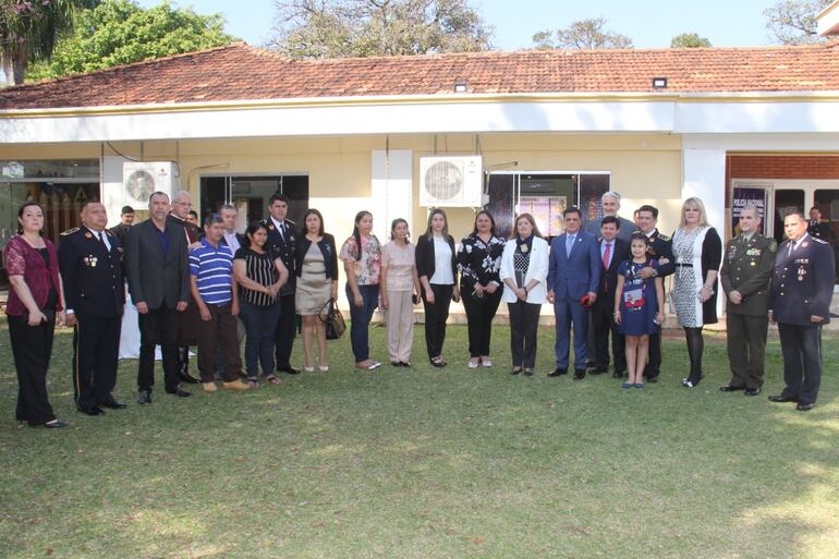 Autoridades nacionales y familiares de las víctimas participaron de la misa.