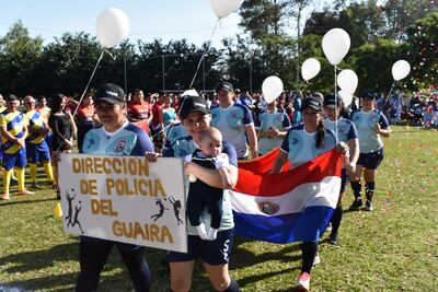 La Asociación de Policías de Guairá, dio por inaugurada la quinta edición del Torneo de Integración “Santa Rosa de Lima”, que ésta vez se realiza en honor al Suboficial M. Hugo Fariña y familia.