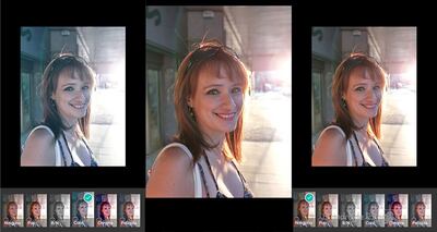 Descargando algunas aplicaciones de edición, podés decirle “hola” a la anhelada nariz respingada y a los pómulos perfectos.