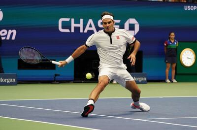 Roger Federer ya se instaló en la tercera ronda del Abierto de los Estados Unidos.