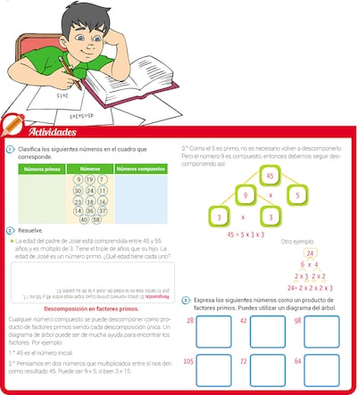 Números primos y compuestos