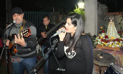 Lucho Maldonado y otros artistas ofrecerán una serenata a la  Rosa Mística.