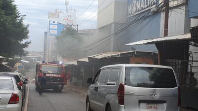 El principio ocurrió en un local céntrico esteño, a pocos metros del paso internacional.