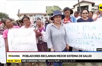 Pobladores de Bahía Negra reclaman mejor sistema de salud