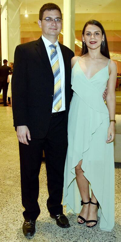 Ronald Soley y Karin Garay