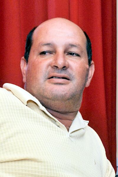 Luis María Almada Torres, cuando fue apresado en 2011.