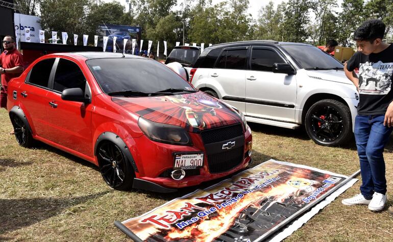 Chevrolet Aveo de Héctor Paredes.