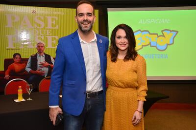 Álvaro Mora y Lali González.