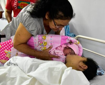 Alessa fue registrada como una de las primeras bebés en nacer este 1 de enero.