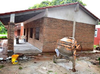 La cocina comedor del Colegio Nacional de San Juan Bautista no estará lista para el inicio de clases.