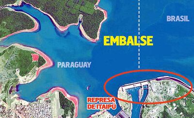 La crisis hídrica del río Paraná y la “obligatoria” flexibilización del embalse de Itaipú podrían jugar una mala pasada a las pretensiones de la ANDE de conseguir excedentes en este tiempo.