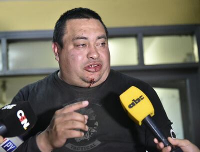 Teodoro Bareiro, suboficial primero con destino a la comisaría 4º metropolitana.