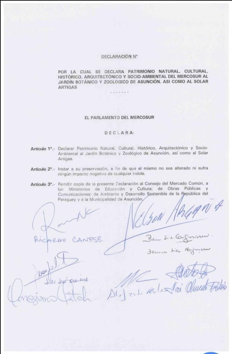 Documentos a los que accedió ABC Color.