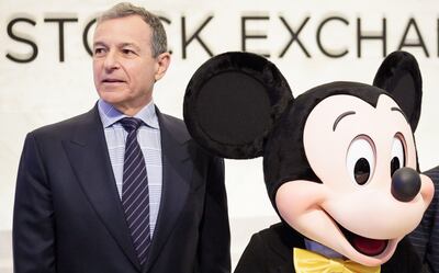 Bob Iger, el director saliente de Disney.