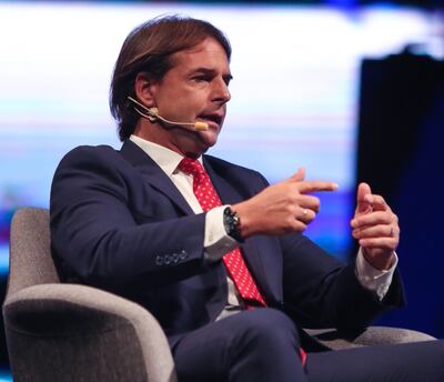 Luis Lacalle Pou, el  presidente electo de Uruguay.