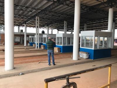 Fueron habilitadas cinco de las  once que funcionaran en la frontera.