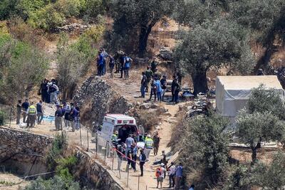 Danny Spring, en Ein Bubin, en el distrito de Binyamin.