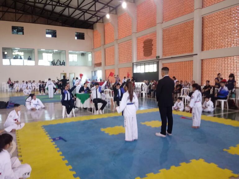San Lorenzo fue sede del evento internacional de Taekwondo.
