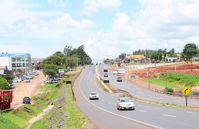 Las obras complementarias de la ampliación de la Ruta PY02 permiten la transformación urbanística de J. Eulogio Estigarribia.