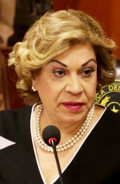 Gladys Bareiro, miembro de la Sala Constitucional de Corte.