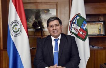 Armando Gómez, intendente de Lambaré.