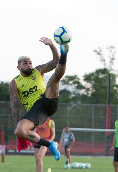 Gabriel Barbosa “Gabigol” 
(23 años), principal figura goleadora del “Fla”.