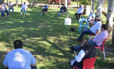 Ayer se realizó reunión de varios intendentes en el parador Villa Florida, Misiones