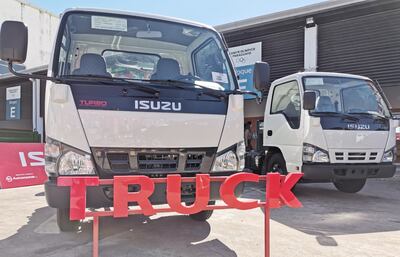 Camiones semilivianos, medianos y semipesados, con capacidad de cargas de 2,5 hasta 10 toneladas.