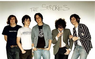 La banda The Strokes.