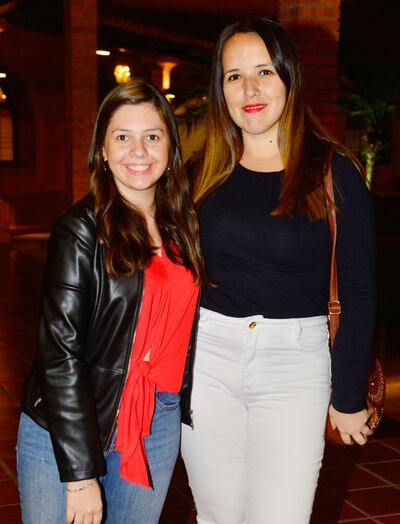 María Paz Florentín y Andrea Sánchez.