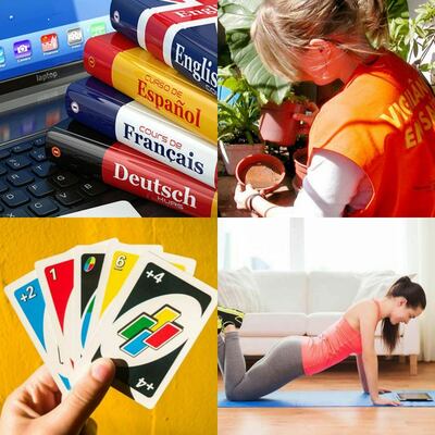 A tu alcance hay un sinfín de actividades que podés realizar durante el aislamiento y espantar el hastío.