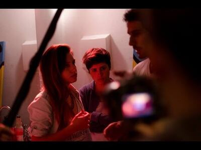 Escena de la película "El color de un invierno".