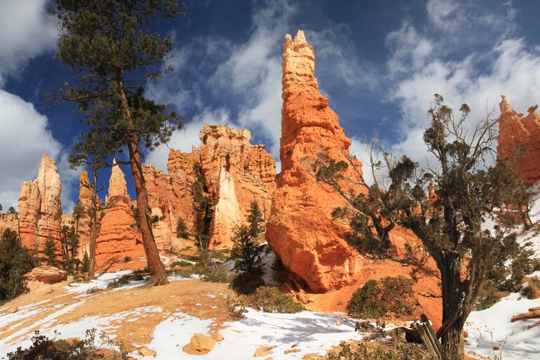 Las formaciones del Bryce Canyon son increíbles.