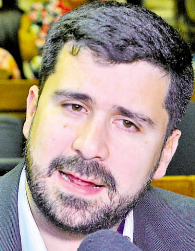 Sebastián Villarejo, líder de la bancada del PPQ. Autor del proyecto de ley que plantea más requisitos para expropiar tierras.