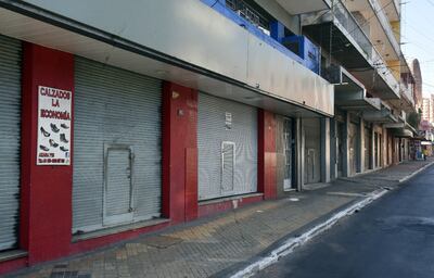 Hace más de dos meses, centenares de comercios se mantienen cerrados en cumplimiento a la orden del presidente Mario Abdo Benítez. El objetivo es evitar contagios masivos del coronavirus.