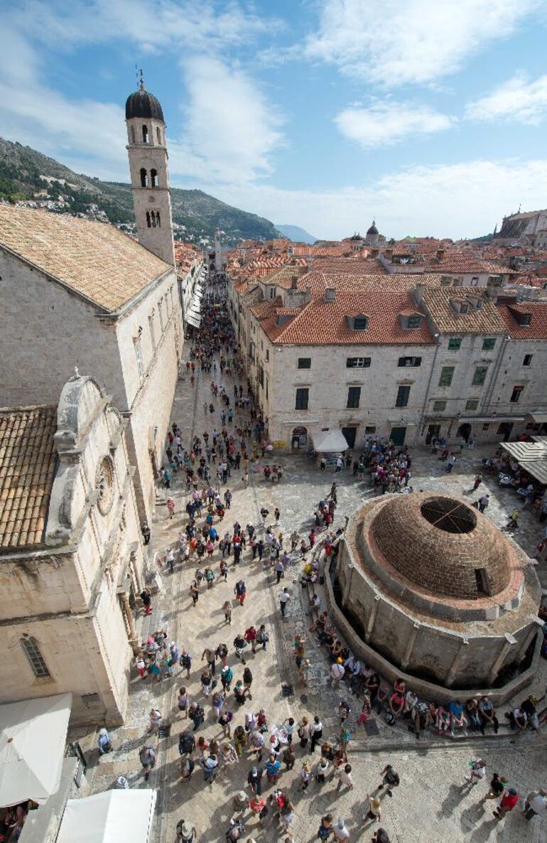 Vista general de la ciuda de Dubrovnik, Croacia, el 03/10/2015.