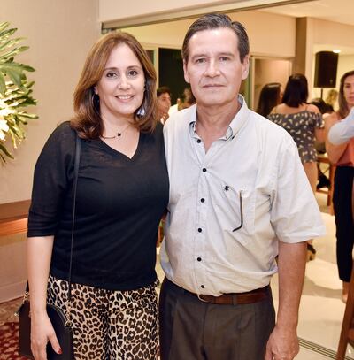 Sonia García de Zúñiga y Carlos Ocáriz.