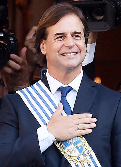 Luis Lacalle Pou, presidente del Uruguay.